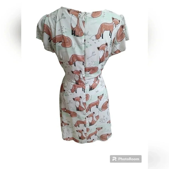 Paper Plane of London fox dress - Picture 3 of 4